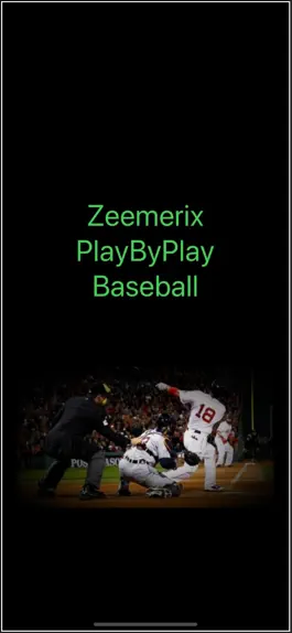 Game screenshot Zeemerix PlayByPlay Baseball! mod apk