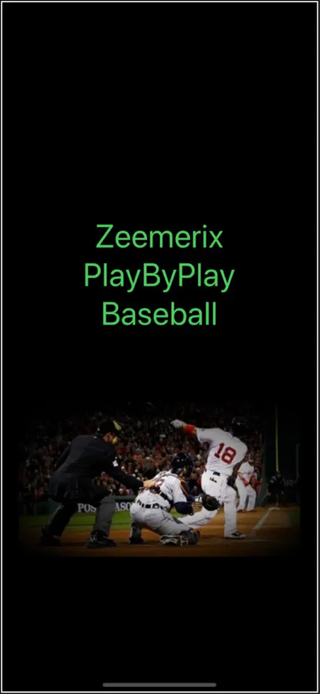 Zeemerix PlayByPlay Baseball!