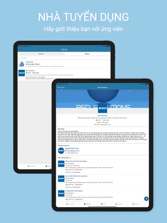 Screenshot #6 pour Workopens - Tìm việc hiệu quả