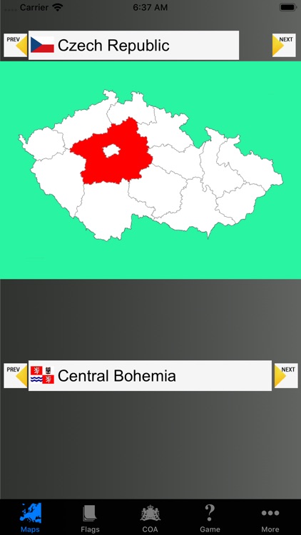 Europe Country Province Maps