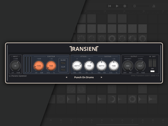 FAC Transient iPad screenshot 5 - Music app