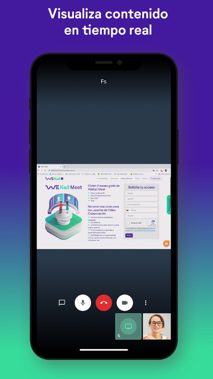 WeKall Meet - Videoconferencia screenshot-3