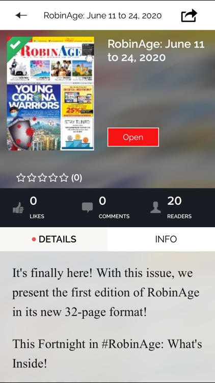RobinAge Children’s Newspaper
