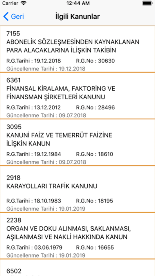 #2. NevraMevzuat Borçlar Kanunu (iOS) By: Murat Dogan