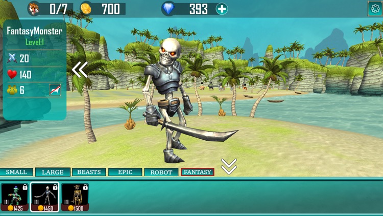 Wild Animal Beast Battle Game screenshot-7