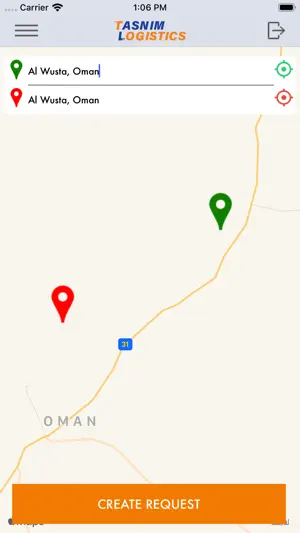 Tasnim Logistics Passenger screenshot 1