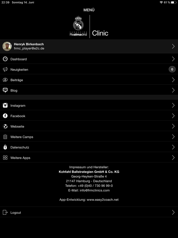 Screenshot #6 pour Fundación Real Madrid Clinic