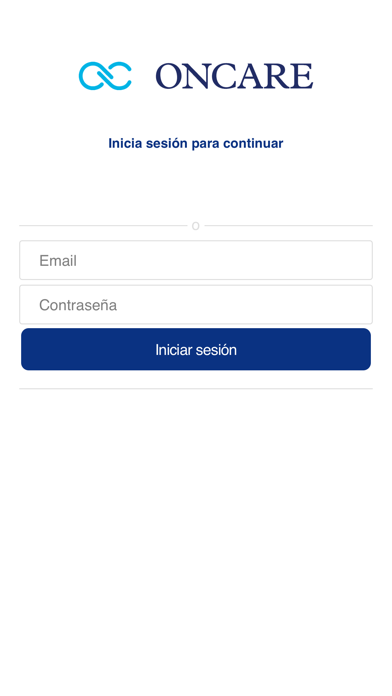 Oncare - Pacientes Screenshot