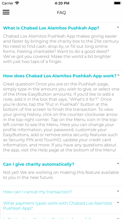 Chabad Los Alamitos Pushkah screenshot 4