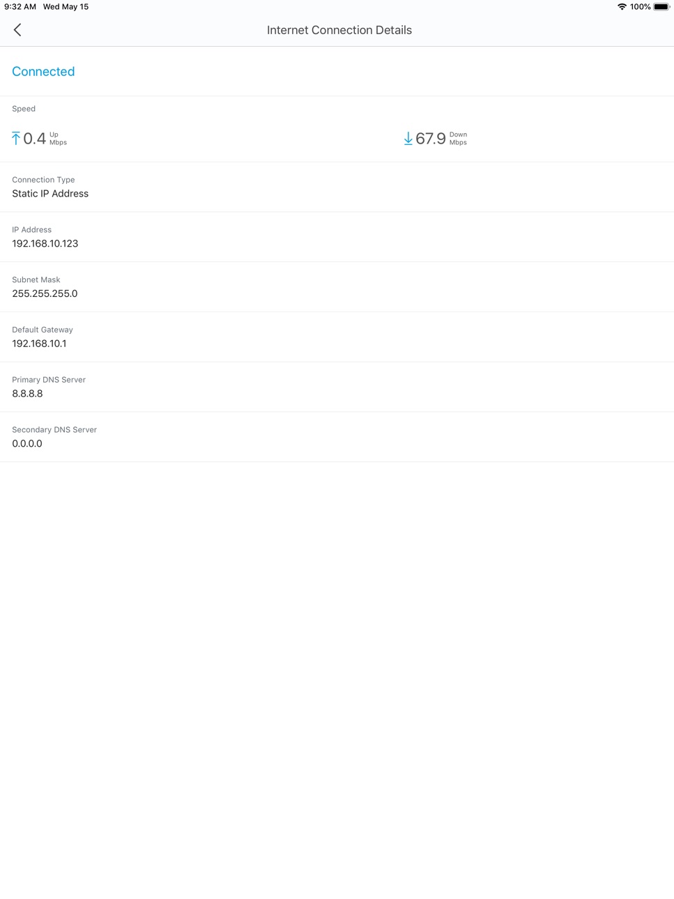 iPad screenshot