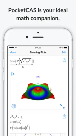 Game screenshot Mathematics with PocketCAS Pro mod apk