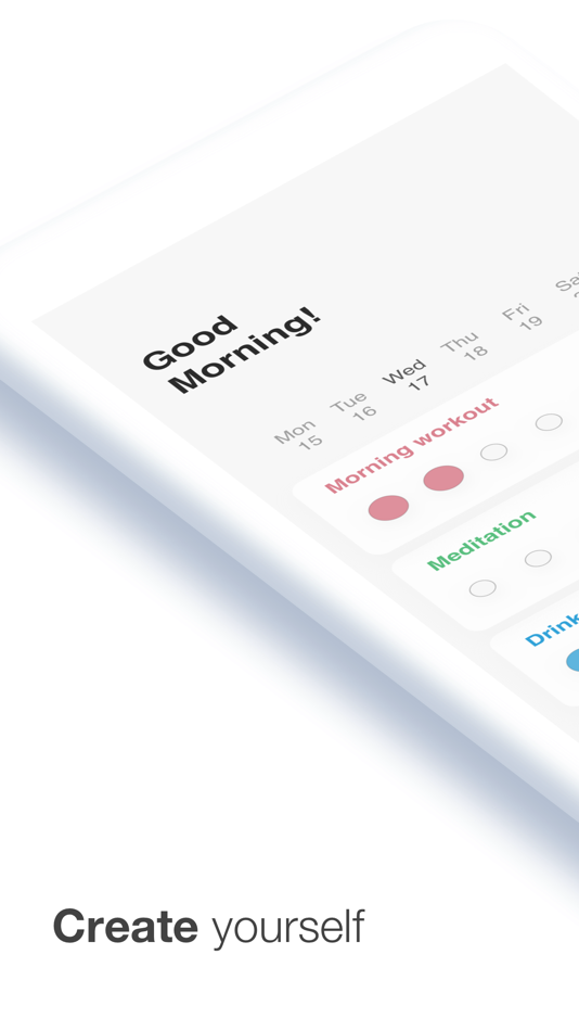#1. Daily Habit List: Goal Tracker (iOS) 由: ZipoApps