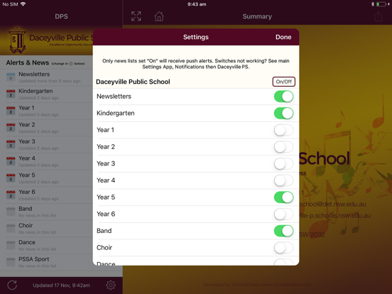 Screenshot #5 pour Daceyville Public School