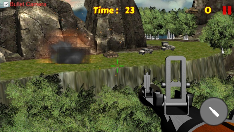 Tanque tiro sniper jogo screenshot 4
