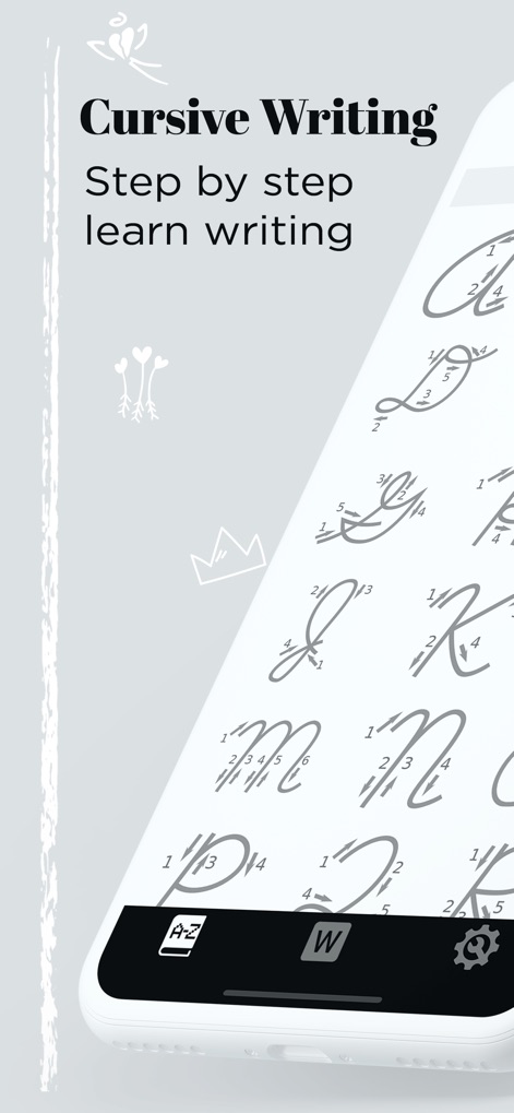 English Cursive Hand Writing - Education App | MWM