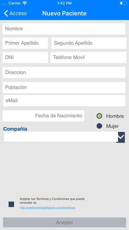 Cedron Rehabilitacion