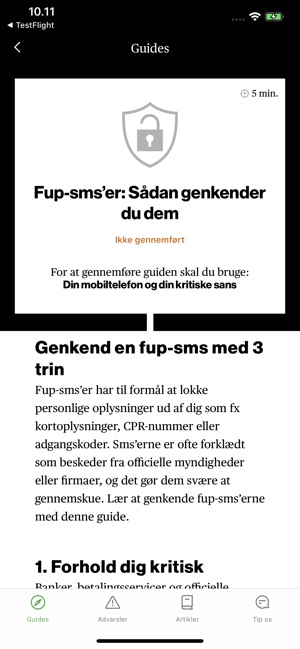 Mit digitale selvforsvar