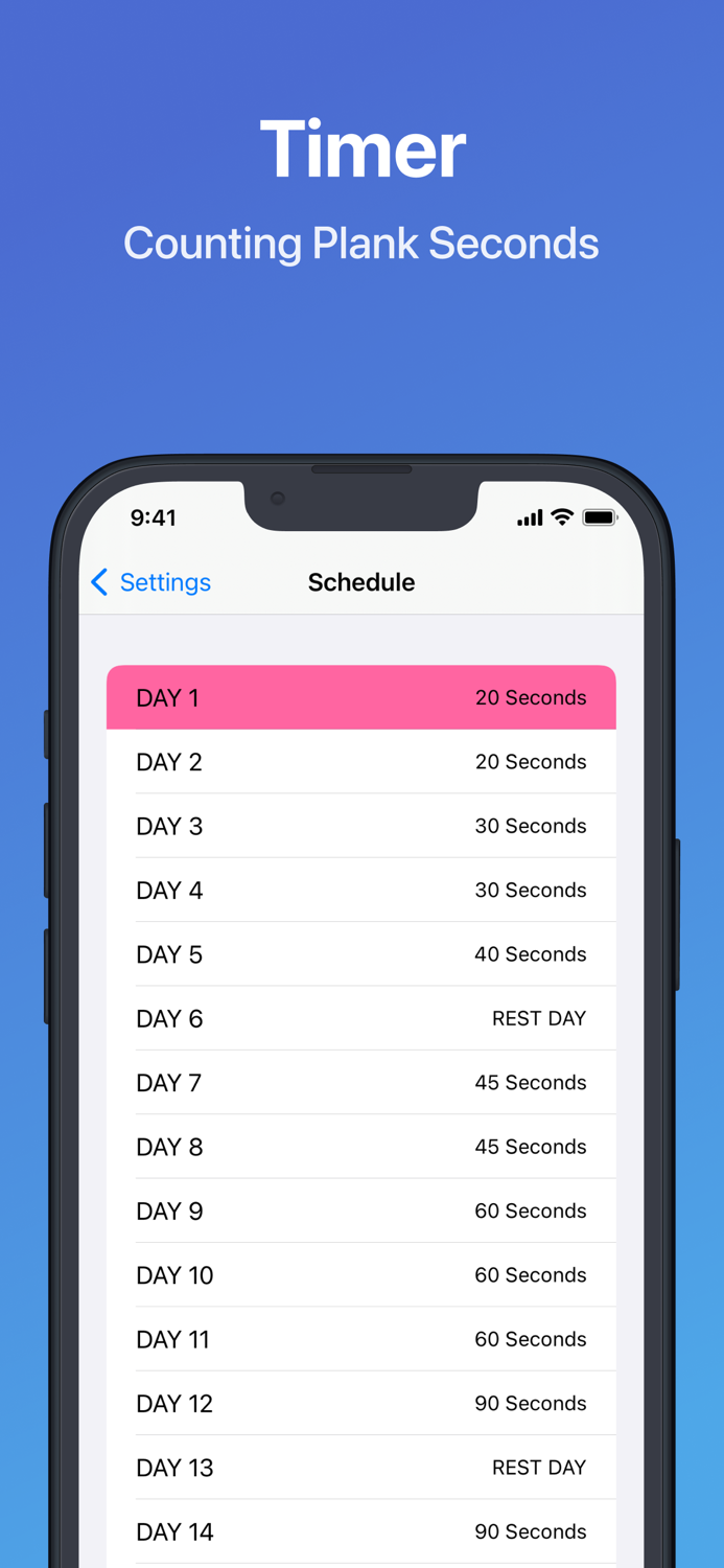 Plank - 30 Day Challenge