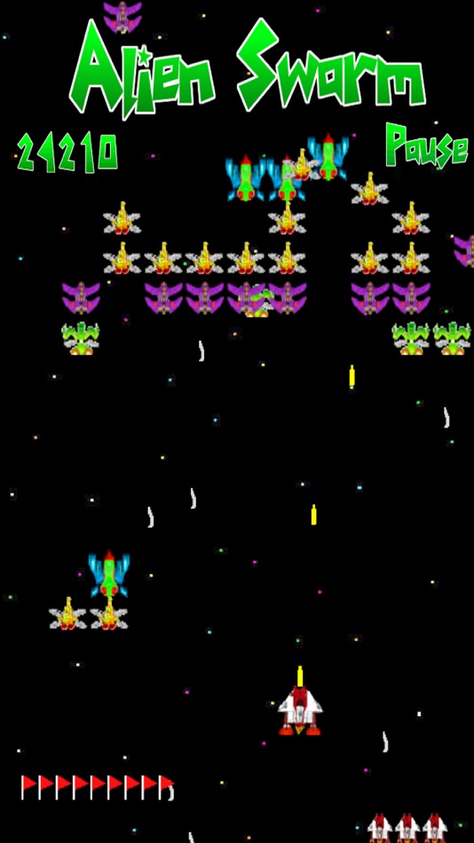 #4. Alien Swarm arcade game (iOS) Podle: Galatic Droids