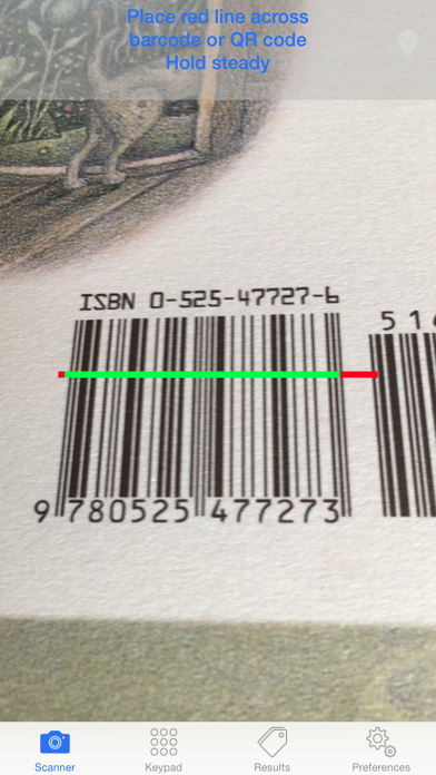 Pic2shop Barcode & QR scanner iPhone app afbeelding 1