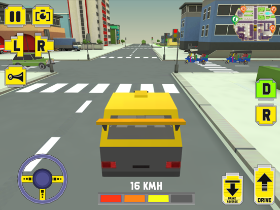 Taxi Driver Sim 2021 iPad screenshot