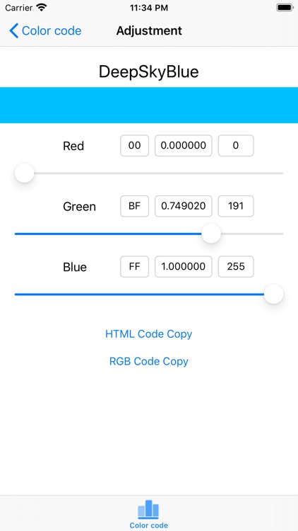 HTML ColorCode