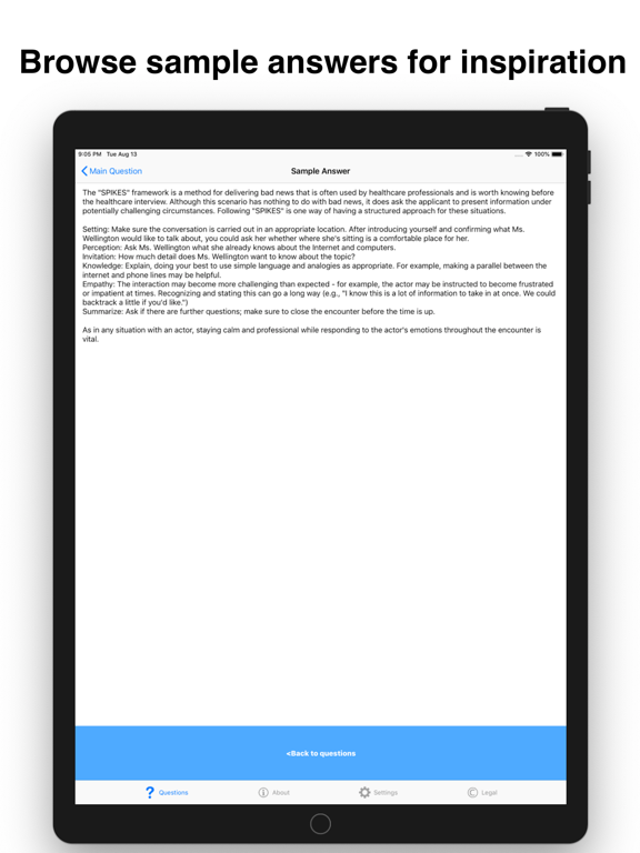 Screenshot #6 pour Pocket Medical Interview