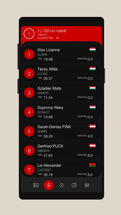 App screenshot