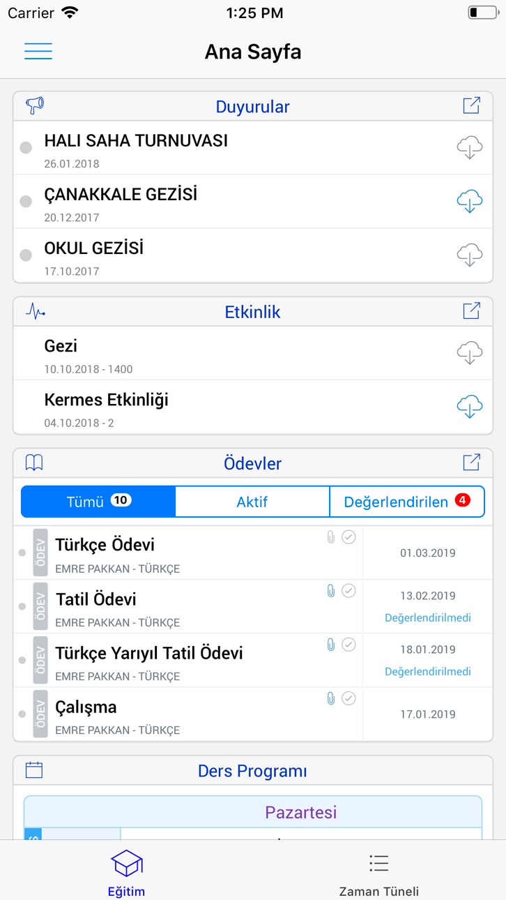 iPhone screenshot