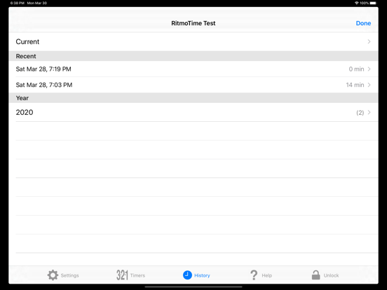 RitmoTime Free Stroke Monitor iPad app afbeelding 6
