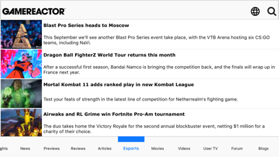 Gamereactor for all regions Screenshot