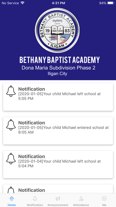 Bethany Baptist Academy screenshot 3