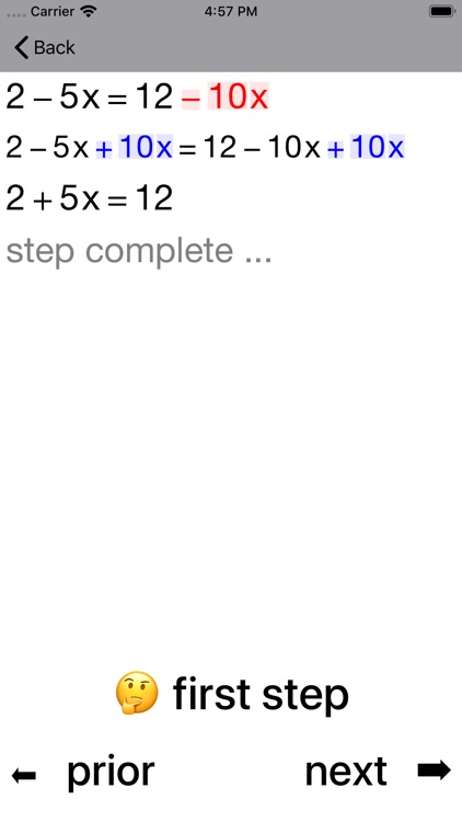 20/20 Linear Equations screenshot-5