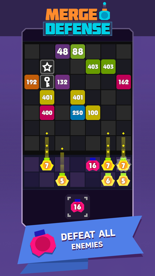 #3. Merge Defense! (iOS) Bởi: Tatem Games Ltd