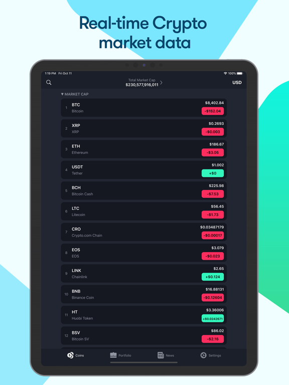 Screenshot #5 pour Crypto Coin Stats: News & More