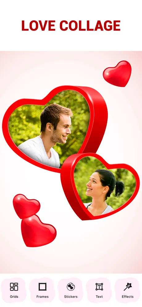 Love Collage - Editor de fotos