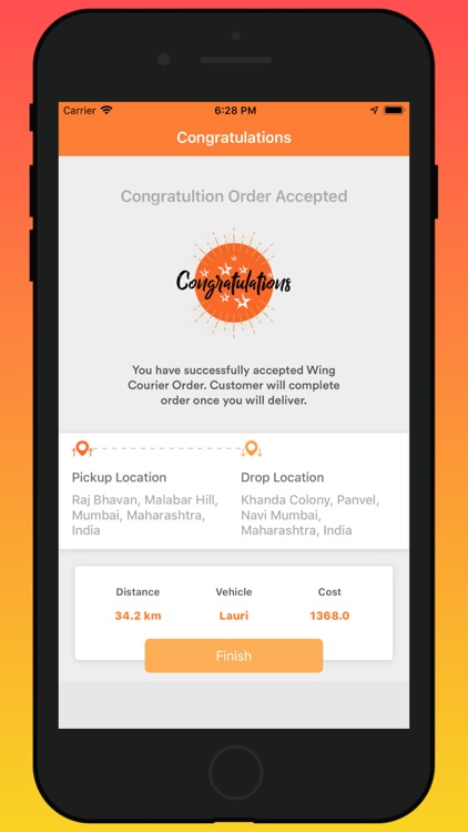 Wing Courier Driver screenshot-6