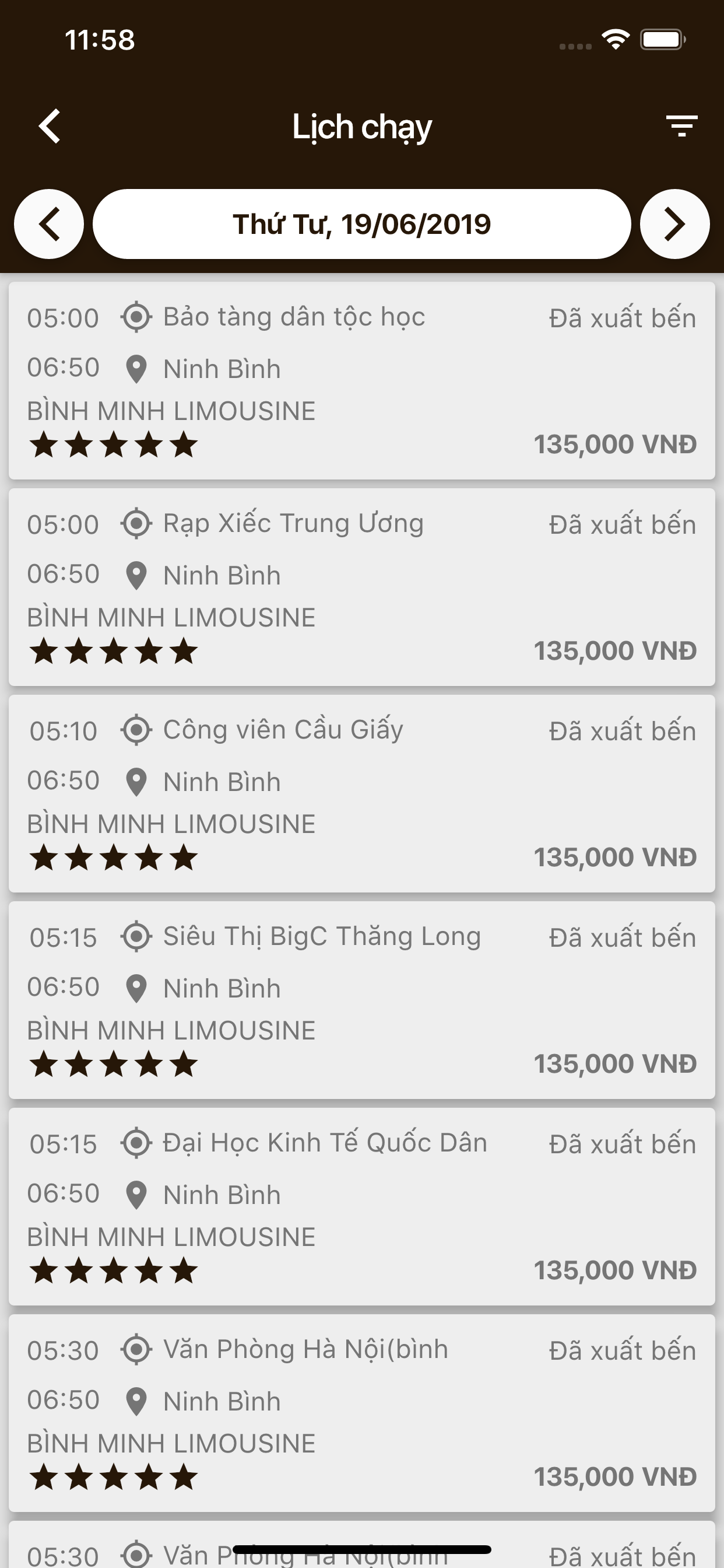 Bình Minh Limousine screenshot 4