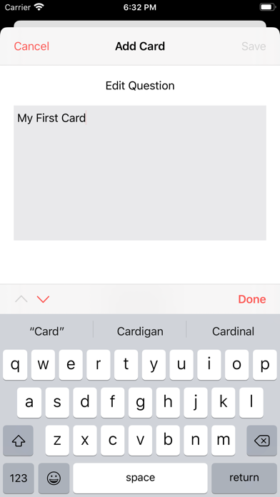 Your Pro Flash Cards screenshot 3