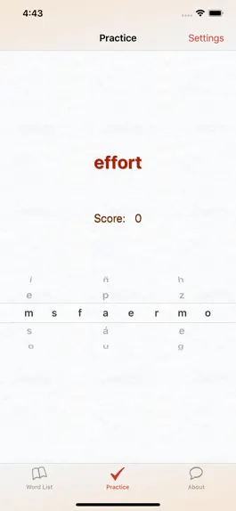Game screenshot Spanish Word of the Day HD hack