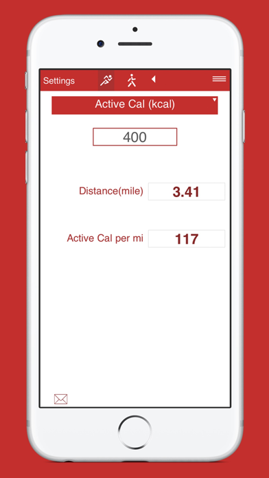 Running and Walking Calories Screenshot