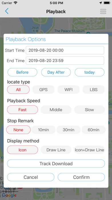 App screenshot