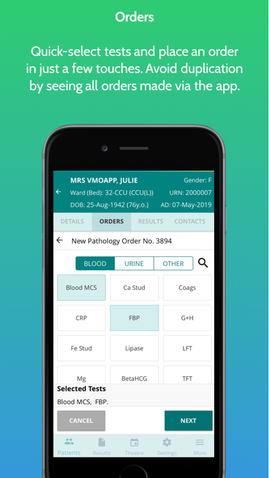 Telstra Health Drs App screenshot