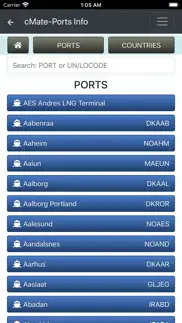 cmate-ports info iphone screenshot 2