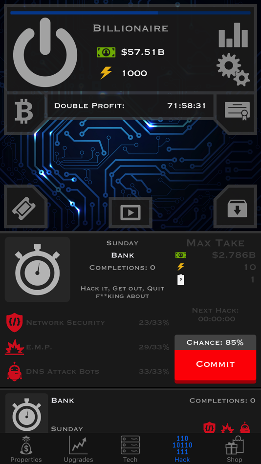 #3. Cyber Tycoon (iOS) Podle: Corey Smith