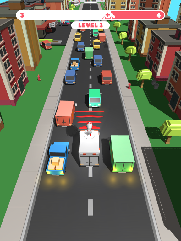 Screenshot #6 pour Ambulance Rush 3D!