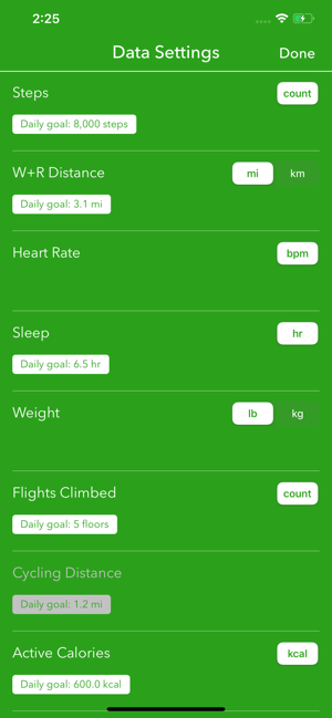 ‎Dashboard for Apple Health App Screenshot