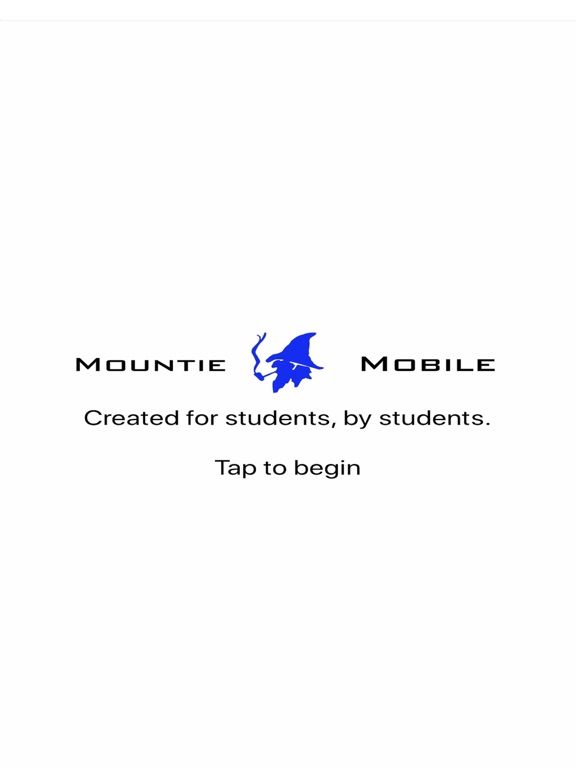 Mountie Mobile iPad screenshot 1 - Social Networking app