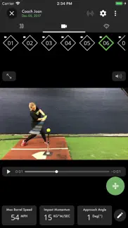 swingtracker softball iphone screenshot 3