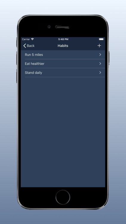 Why Not Today? Habits Reminder